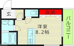 クライス横堤の物件間取画像